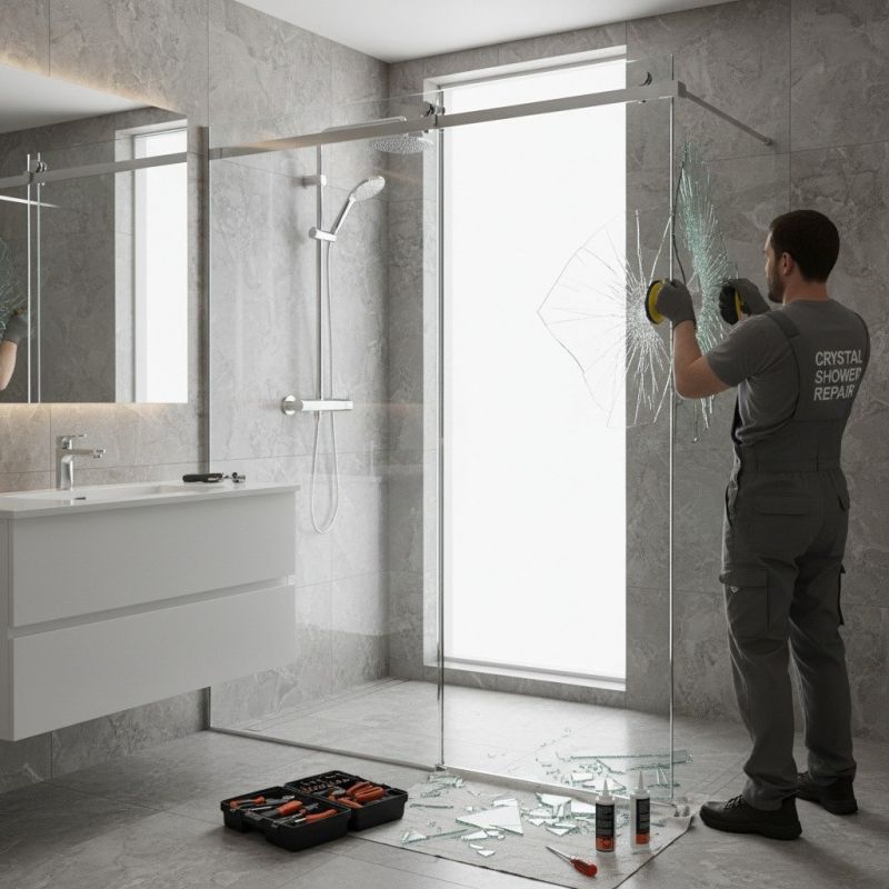 Glass Shower Door Repair in Alpharetta, GA