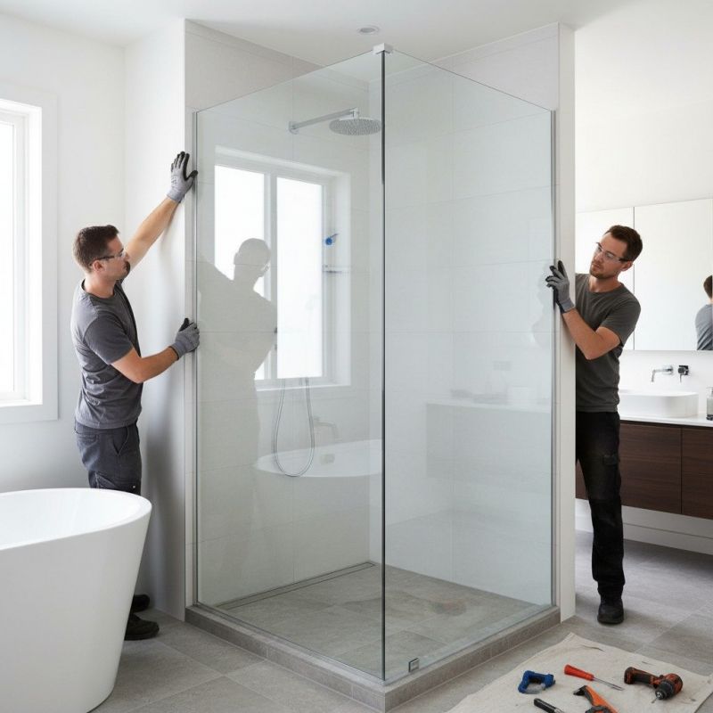 Shower Door Installation in Arvada, CO