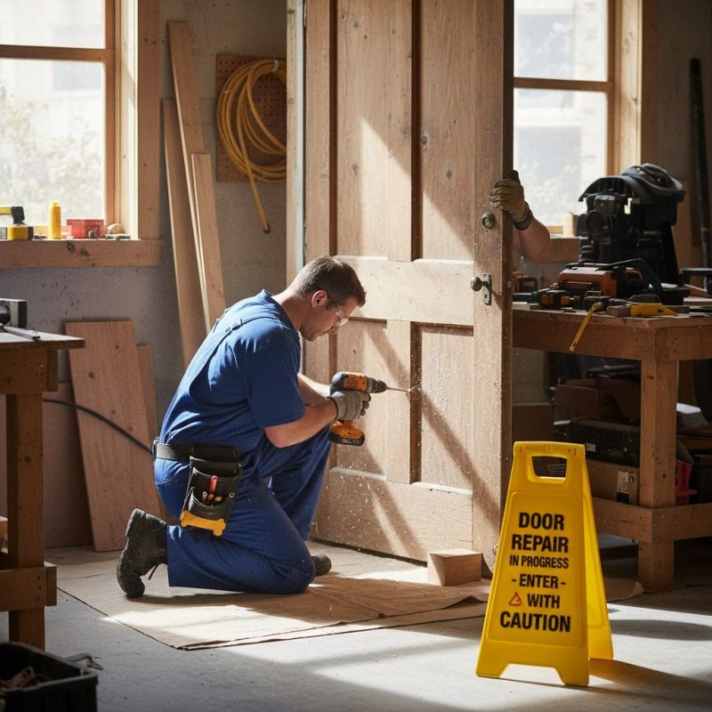 Exterior Door Repair in Conroe, TX