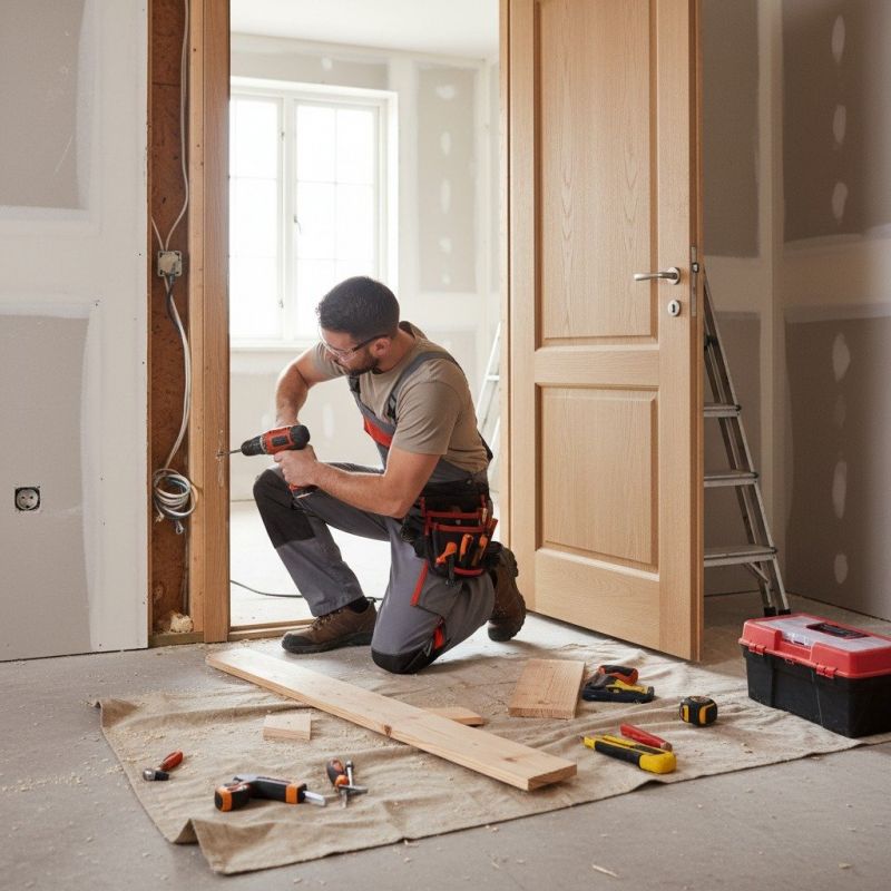 Porch Door Repair in Conroe, TX
