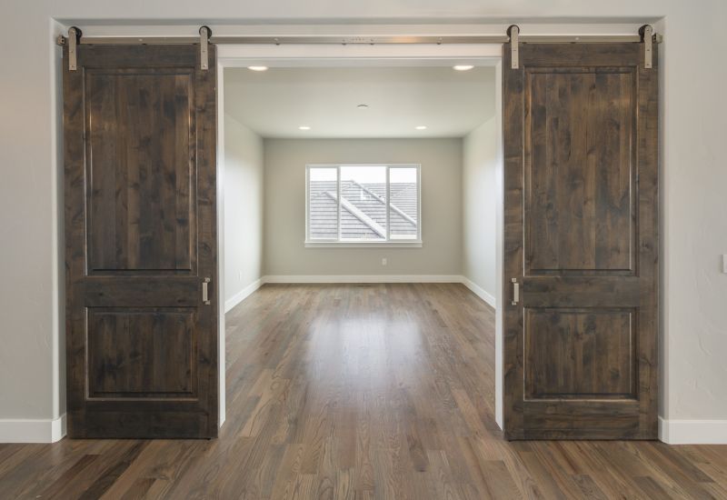 Wood Sliding Door Installation in Chapel Hill, NC